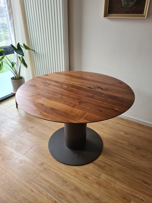 Ronde Eettafel Bert Plantagie Notenhout 