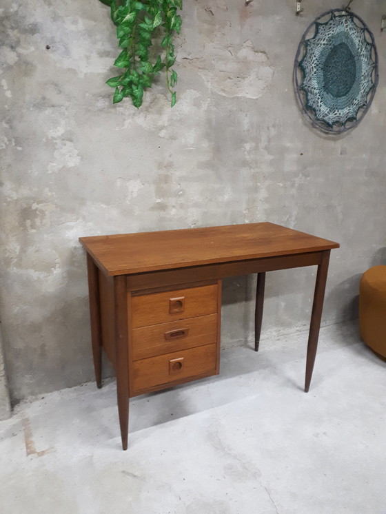 Image 1 of 60's vintage bureau deens bureautje