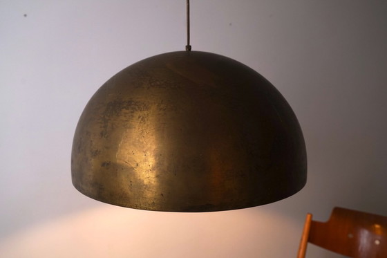 Image 1 of Brons hanglamp Mid-Century