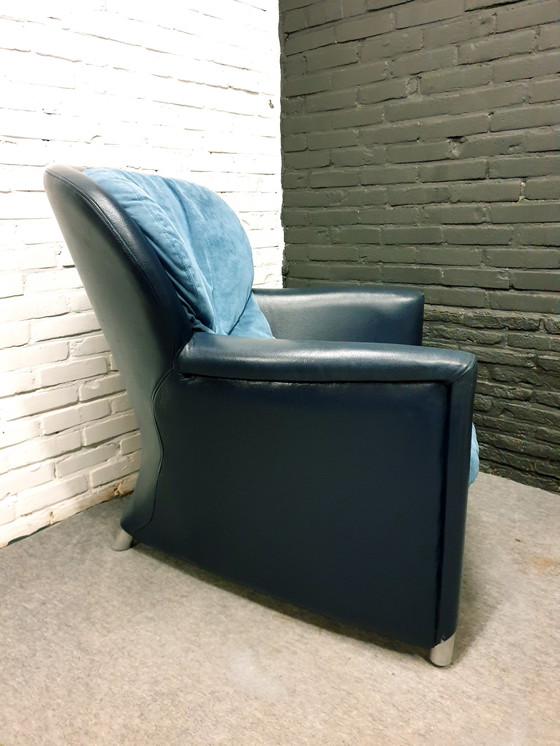 Image 1 of 2x Leolux model Excalibur fauteuil