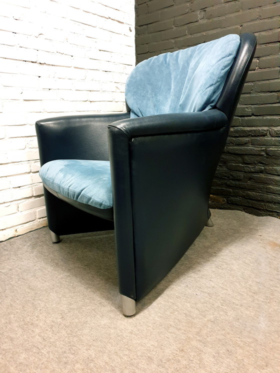 Image 1 of 2x Leolux model Excalibur fauteuil