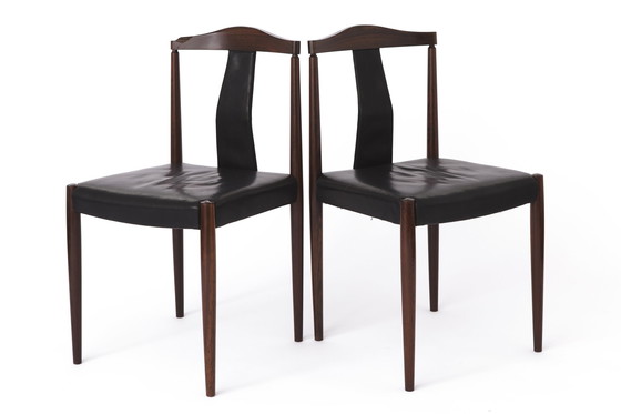 Image 1 of 4x vintage eetkamerstoelen