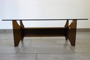 Altuglas salontafel rookglas 70s