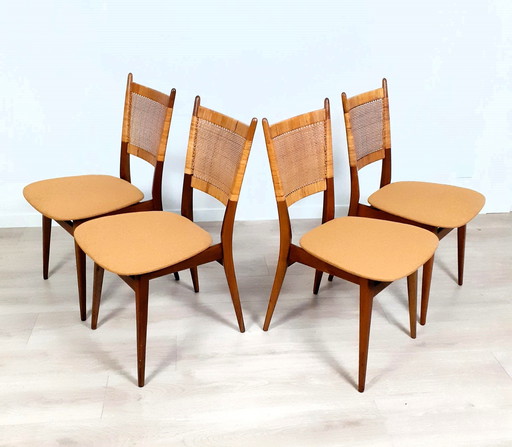 4X Casala Eetkamerstoelen