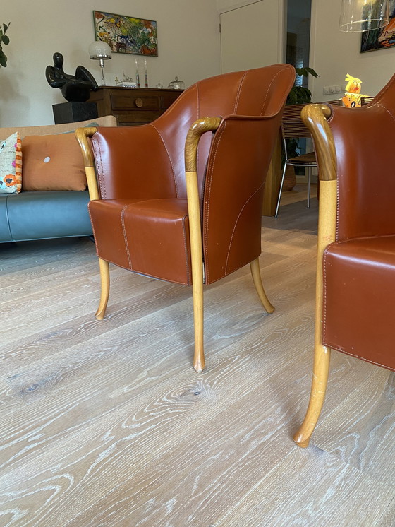 Image 1 of 2x Giorgetti Stoelen