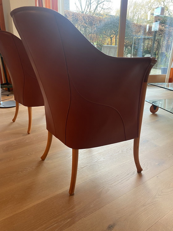 Image 1 of 2x Giorgetti Stoelen