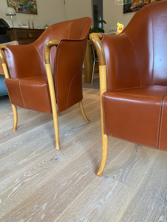 Image 1 of 2x Giorgetti Stoelen