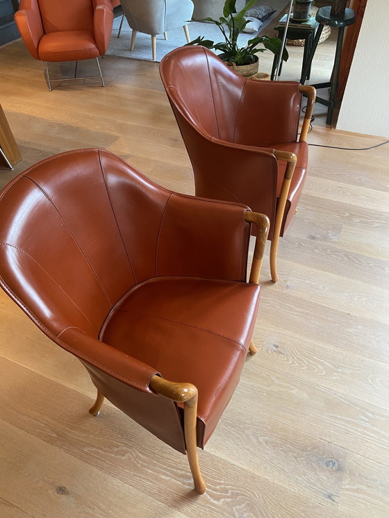 Image 1 of 2x Giorgetti Stoelen