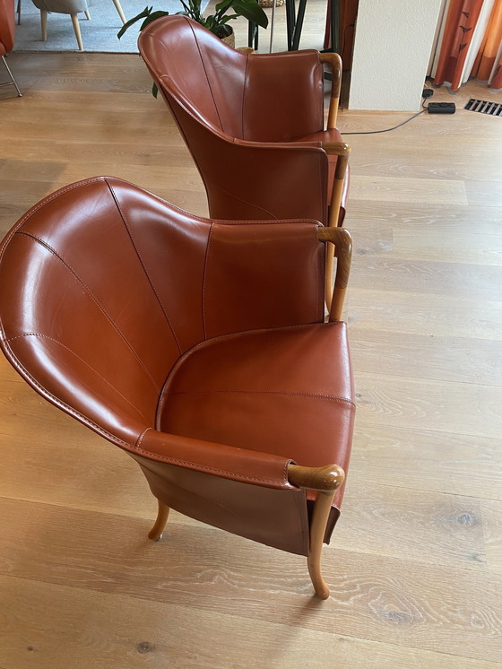 Image 1 of 2x Giorgetti Stoelen