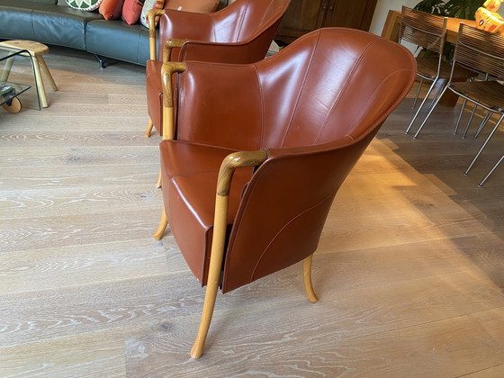 Image 1 of 2x Giorgetti Stoelen