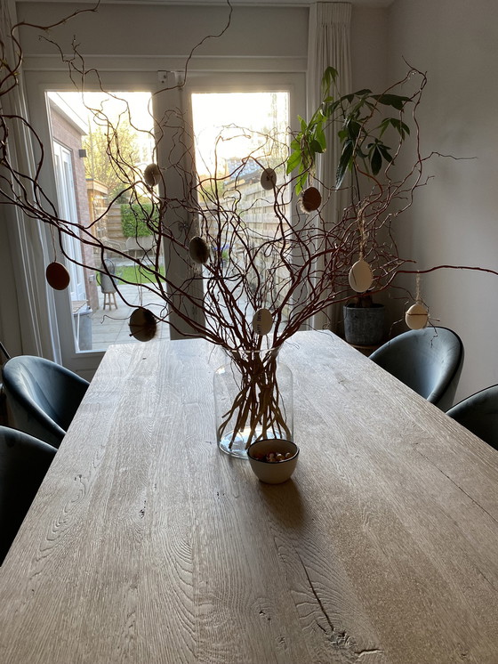 Image 1 of Eichholtz Biot Tafel Licht Eiken