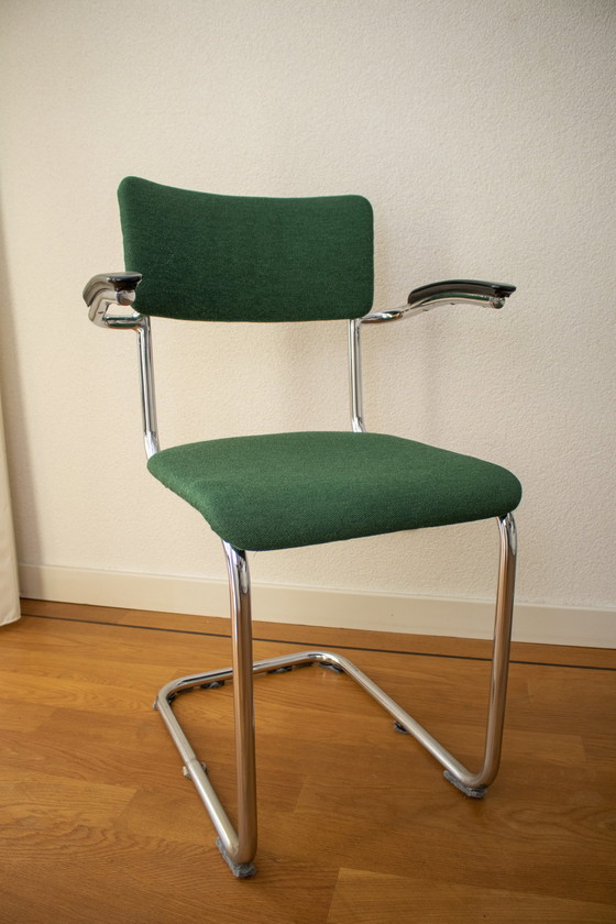 Image 1 of Groene Design Stoelen (Set Van 2)