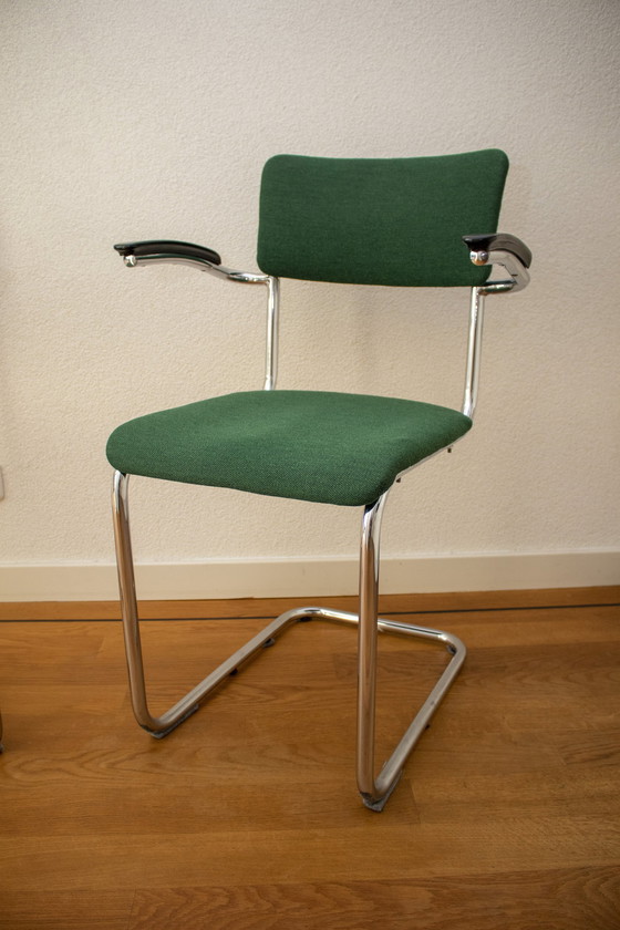 Image 1 of Groene Design Stoelen (Set Van 2)