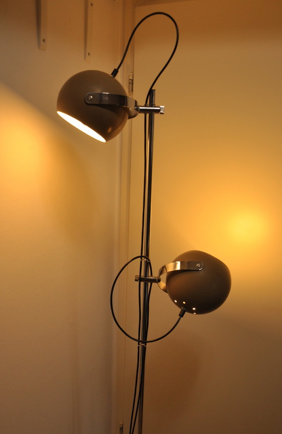 Image 1 of Herda Dubbele Bollamp Beige/Zand