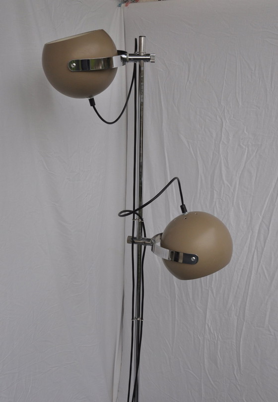 Image 1 of Herda Dubbele Bollamp Beige/Zand