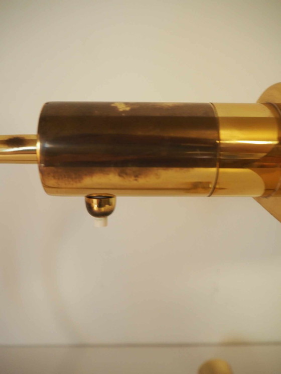 Image 1 of Vintage S.A. Boulanger Brass desk lamp