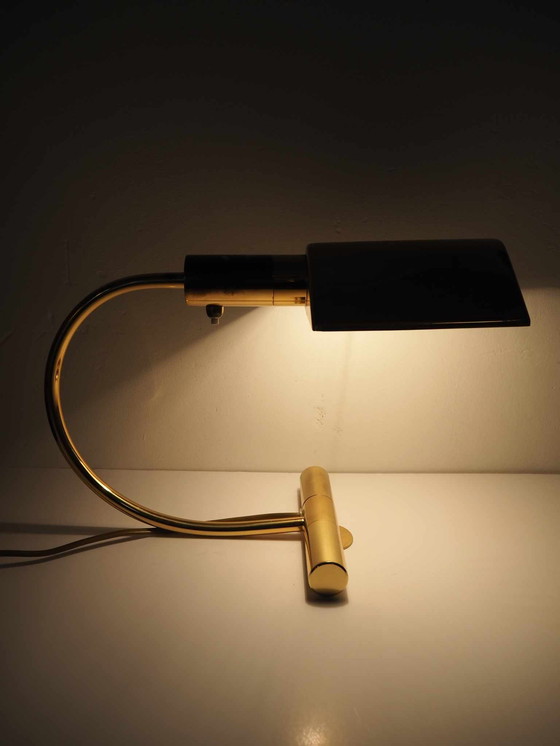 Image 1 of Vintage S.A. Boulanger Brass desk lamp