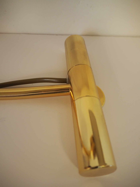 Image 1 of Vintage S.A. Boulanger Brass desk lamp