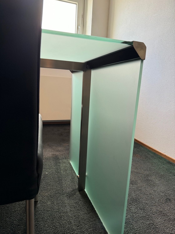 Image 1 of Galotti & Radice Tafel, Matglas Rvs