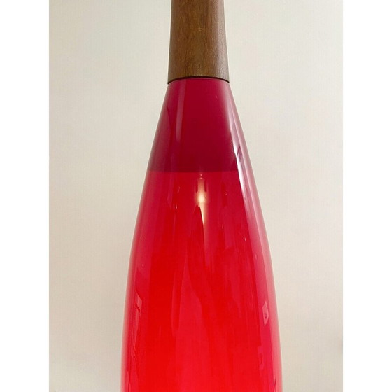 Image 1 of Vintage rode hanglamp, Italië 1960