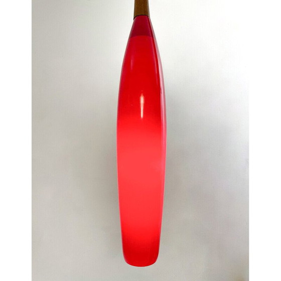 Image 1 of Vintage rode hanglamp, Italië 1960