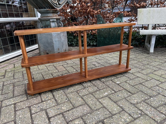 Image 1 of Vintage stokkenkast, jaren zestig 