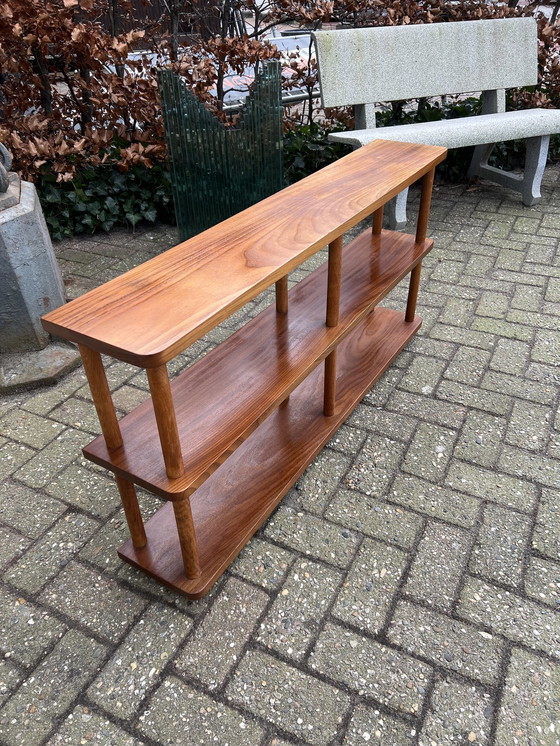 Image 1 of Vintage stokkenkast, jaren zestig 