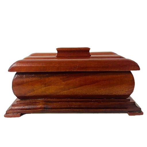 Vintage houten doosje artdeco