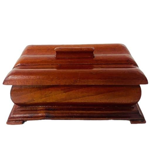 Vintage houten doosje artdeco