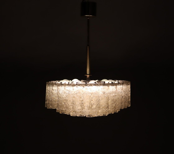 Image 1 of Mid Century plafondlamp van Doria Leuchten, Duitsland, jaren 1970