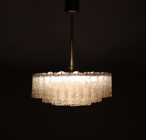 Image 1 of Mid Century plafondlamp van Doria Leuchten, Duitsland, jaren 1970