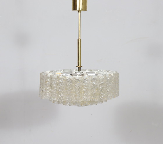 Image 1 of Mid Century plafondlamp van Doria Leuchten, Duitsland, jaren 1970