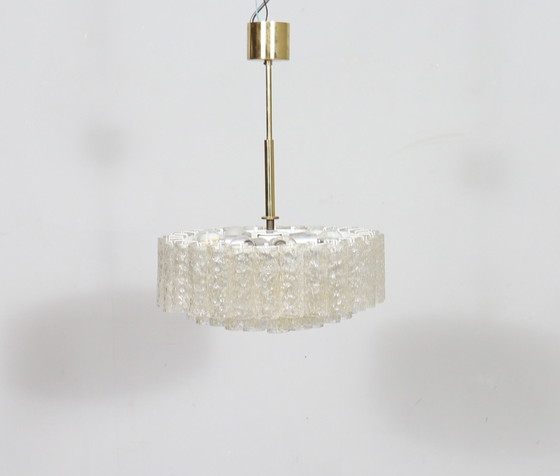 Image 1 of Mid Century plafondlamp van Doria Leuchten, Duitsland, jaren 1970