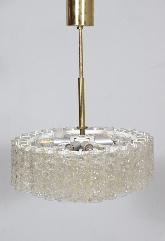 Image 1 of Mid Century plafondlamp van Doria Leuchten, Duitsland, jaren 1970