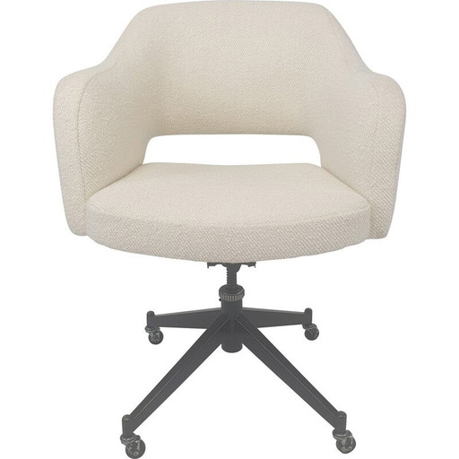 Mid-eeuwse Italiaanse draaibare bureaufauteuil, 1960