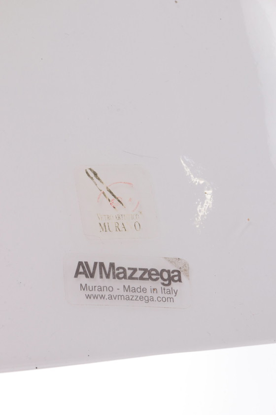 Image 1 of AV Mazzega Italiaanse Hanglamp Murano glas,1990 Italie