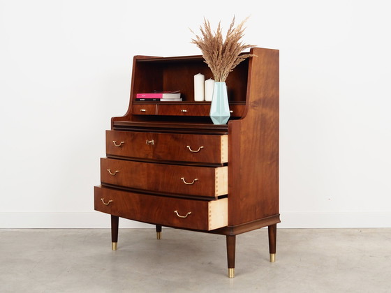 Image 1 of Notenhouten secretaire, Deens ontwerp, 1970S, Productie: Denemarken