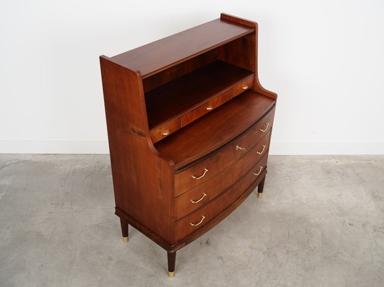 Image 1 of Notenhouten secretaire, Deens ontwerp, 1970S, Productie: Denemarken