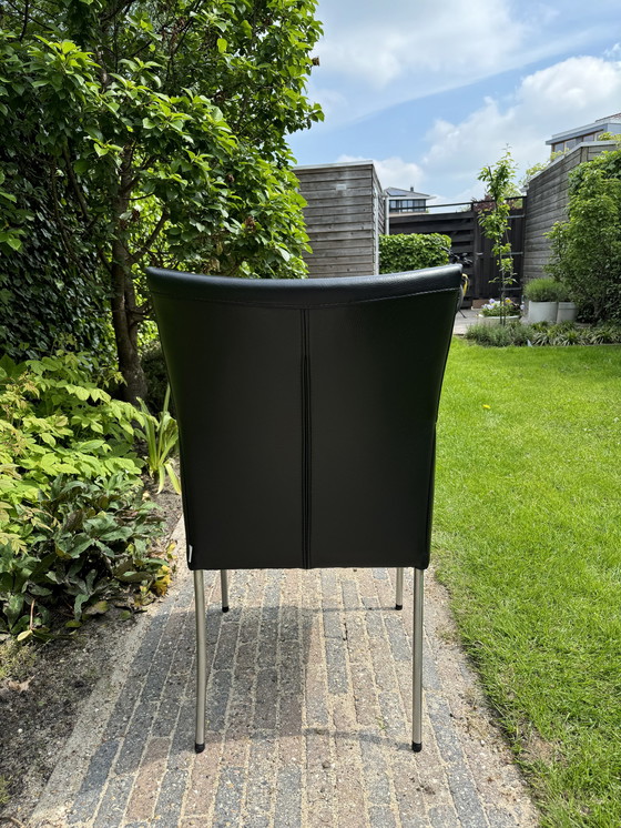 Image 1 of 6x Bert Plantagie eetkamerstoelen