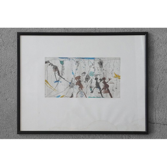 Image 1 of Vintage kleurets door Armin Sandig, 1987