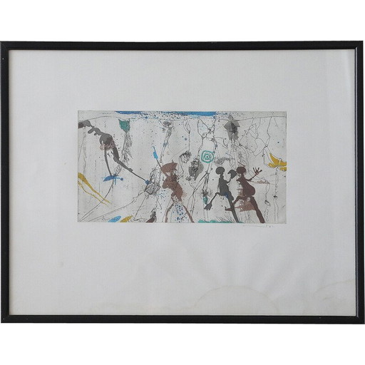 Vintage kleurets door Armin Sandig, 1987