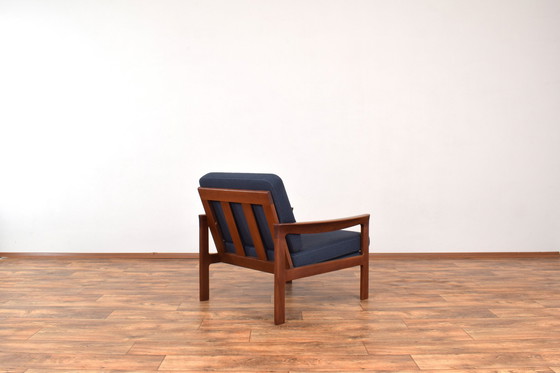 Image 1 of Mid Century Deense Teakhouten Fauteuils Van Arne Vodder Voor Comfort, 1960S, Set Van 2