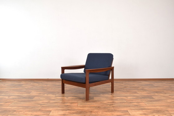 Image 1 of Mid Century Deense Teakhouten Fauteuils Van Arne Vodder Voor Comfort, 1960S, Set Van 2