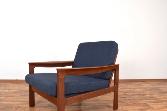 Image 1 of Mid Century Deense Teakhouten Fauteuils Van Arne Vodder Voor Comfort, 1960S, Set Van 2