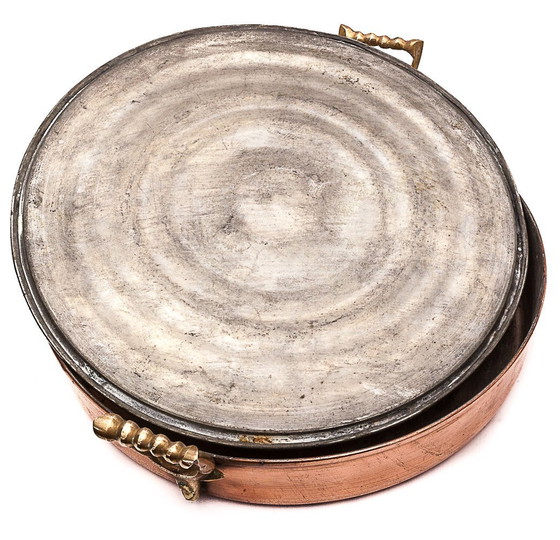 Image 1 of Paar koperen pannen