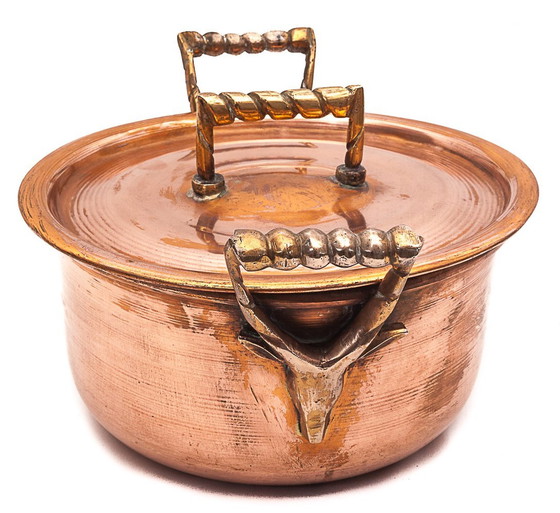 Image 1 of Paar koperen pannen