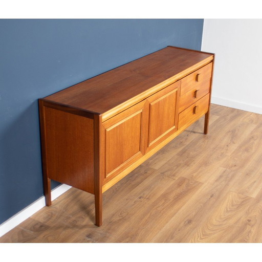 Vintage teakhouten dressoir, jaren 1960