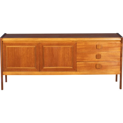 Vintage teakhouten dressoir, jaren 1960