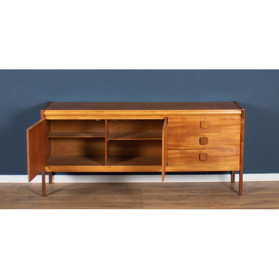 Image 1 of Vintage teakhouten dressoir, jaren 1960