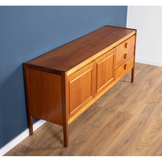 Image 1 of Vintage teakhouten dressoir, jaren 1960